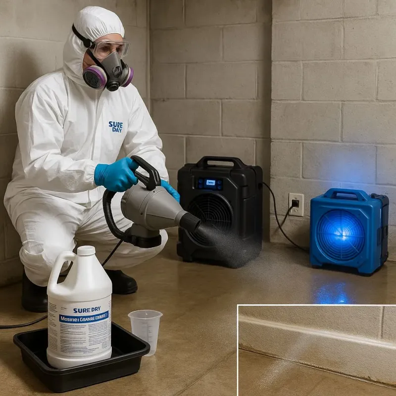 Sanitization and Odor Removal process in Hyannis, MA