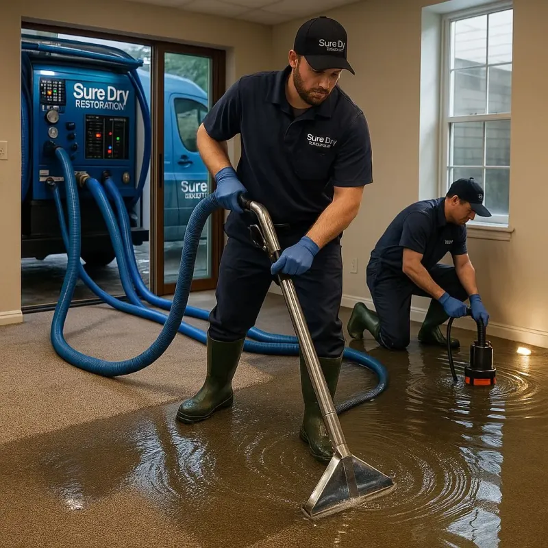 Water Extraction and Removal process in Hyannis, MA